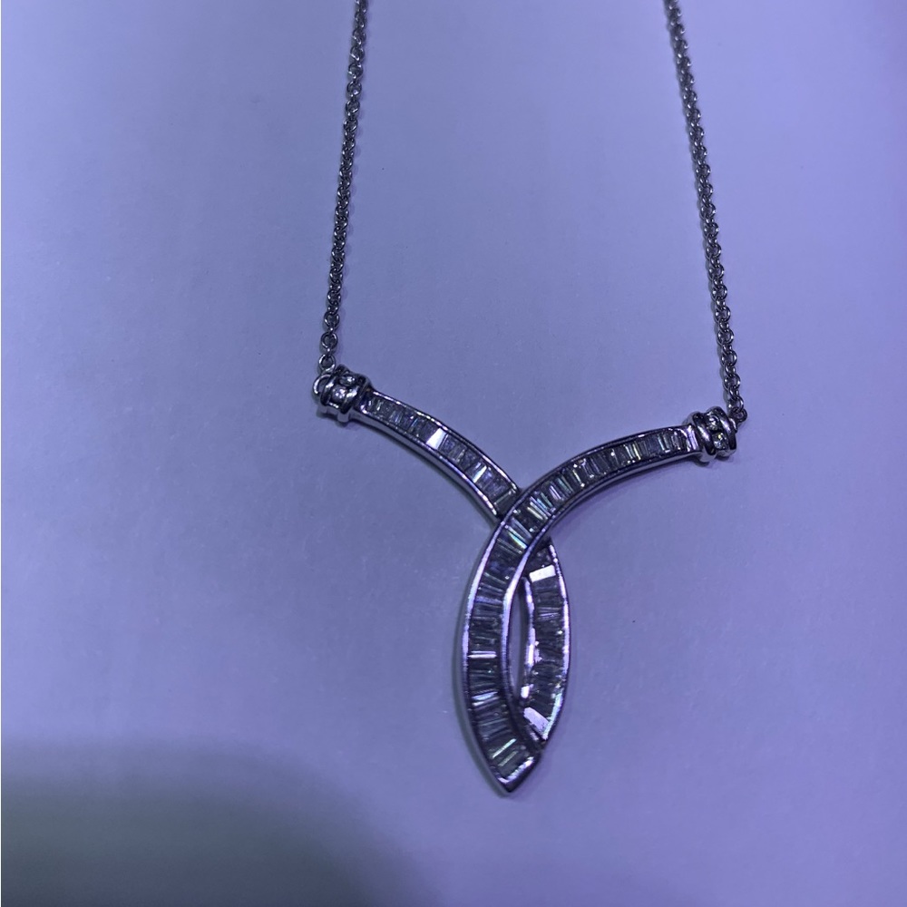 Authentic diamond necklace